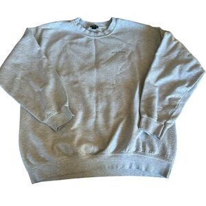 Urban Outfitters Light Gray Crewneck Sweater